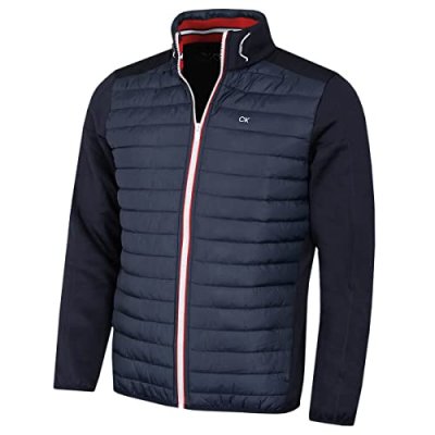 Calvin Klein Mens Hybrid Jacket - Navy - M