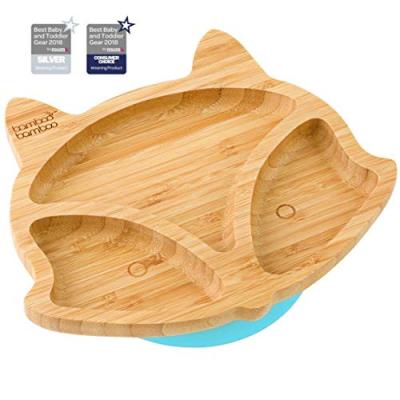 Bamboo Fox Baby Plate