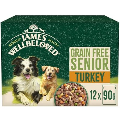 James Wellbeloved Grain Free Senior Dog Food with…