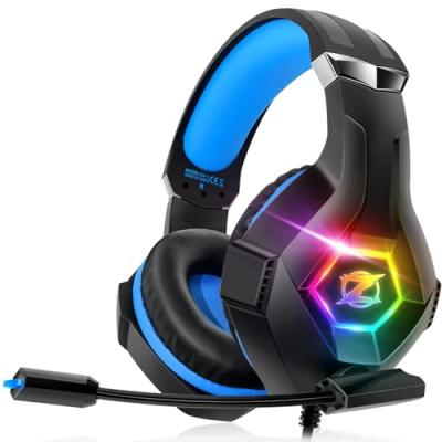 Gaming Headset with RGB Light & Mic