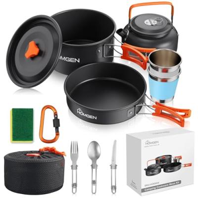 HOMGEN Camping Cookware Set