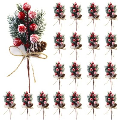 HanOBC Christmas Berry Stems