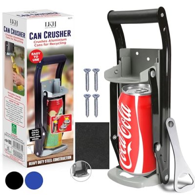 Can Crusher & Bottle Opener - 500ML Heavy Duty…