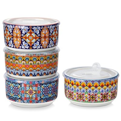Vancasso Ceramic Food Storage Bowls