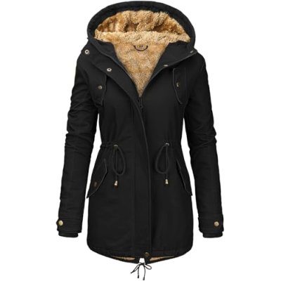 Vancavoo Womens Parka Winter Coats Hooded Coat…