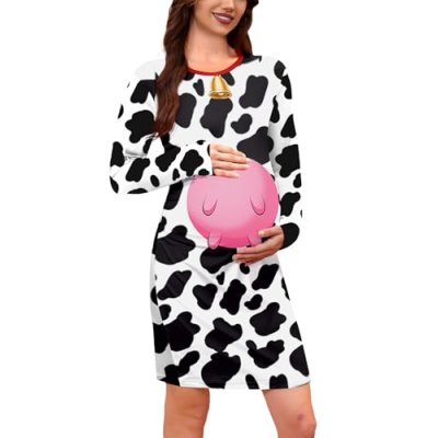 G and PL Maternity Cow Cosplay Dress