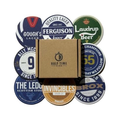 Rangers Football Beer Mat Coasters - Perfect for…