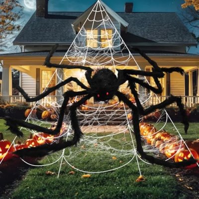 Wanheart Halloween Spider Web Set