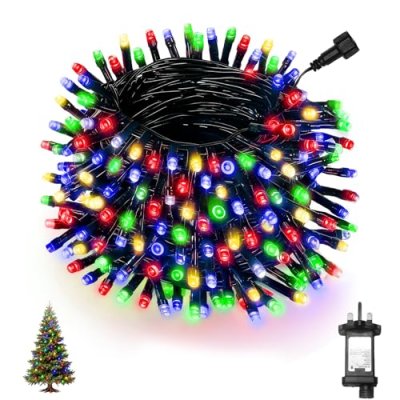 Dankeled Christmas Tree Lights, 25M 200 LED Fairy…