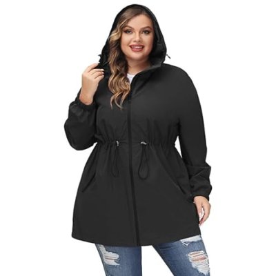 Hanna Nikole Waterproof Windbreaker