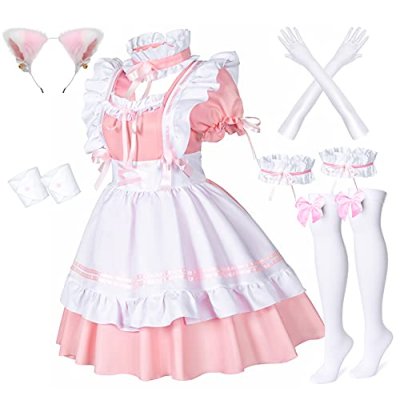 Wannsee Anime French Maid Apron Lolita Fancy…