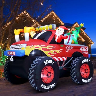 ZPISF Santa Inflatable