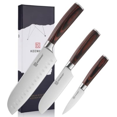 KEEMMAKE Santoku Knife Set