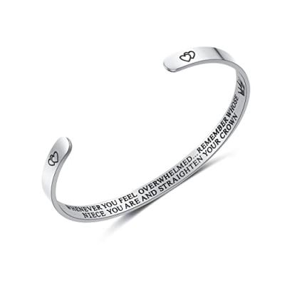 AFSTALR Mantra Cuff Bracelet