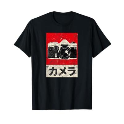 Japanese Analog SLR Camera Photographer T-Shirt