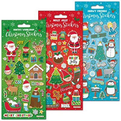 Paper Projects Christmas Stickers