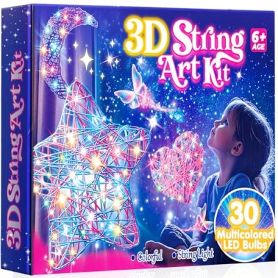 Hapikids 3D String Art Kit