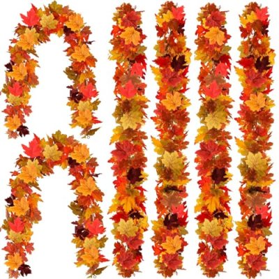 Maple Leaf Garland, 175cm