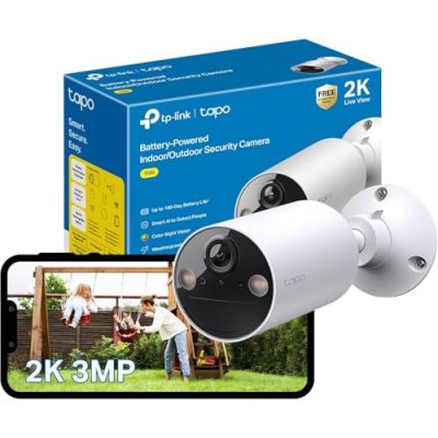 Tapo TC82 2K Battery Security Camera