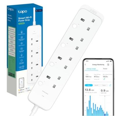 Tapo Smart Plug Power Strip with Energy Monitoring