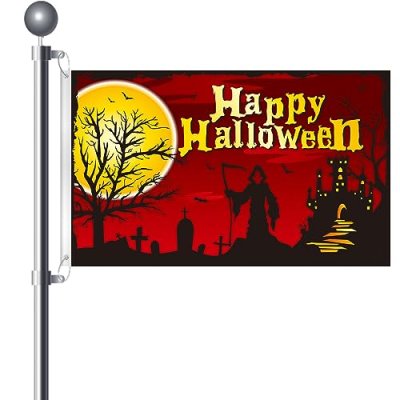 Happy Halloween Garden Flag