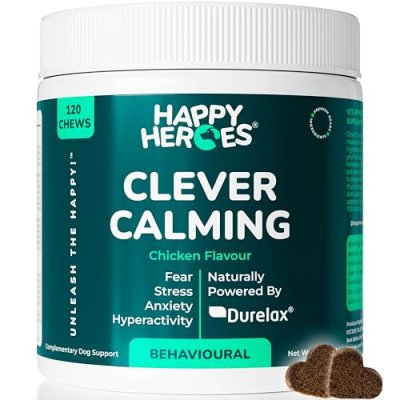 Happy Heroes - Clever Calming Dog Treats, 100%…