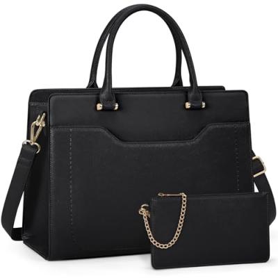 RAINSMORE Laptop Tote Bag for Women