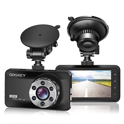 ORSKEY Car Dash Cam with Night Vision