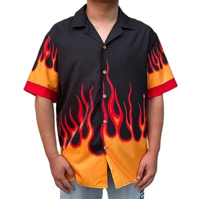 Harajuku Flame Shirt