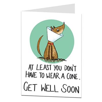 Sarcastic Get Well Soon Card
