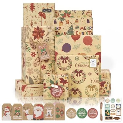 Larcenciel Christmas Wrapping Paper