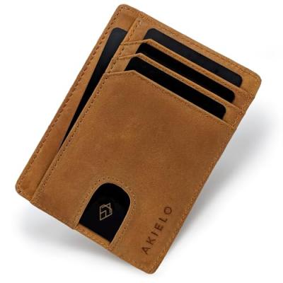 AKIELO RFID Card Holder Wallet