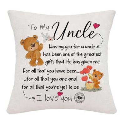 Hardeson Uncle Birthday Cushion Covers