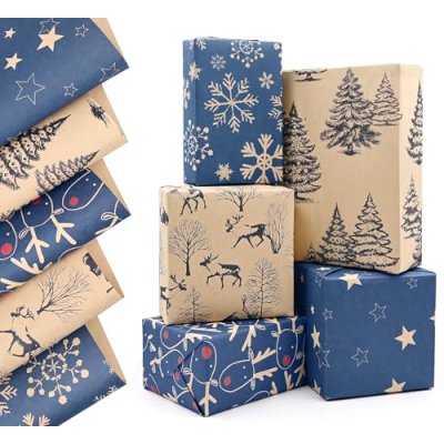 Various Designed Style Xmas Wrapping Paper,…