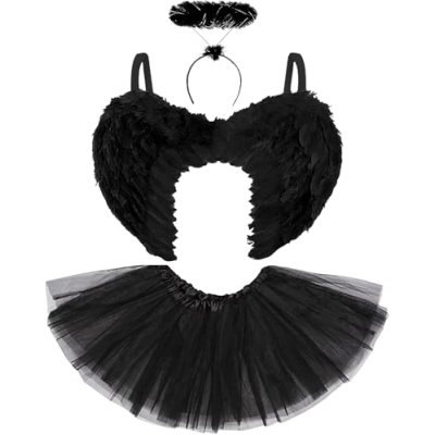 Dark Angel Costume Womens Halloween Outfit -…