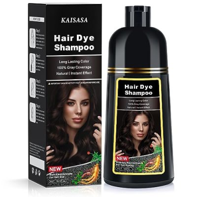 Dark Brown Hair Dye Shampoo