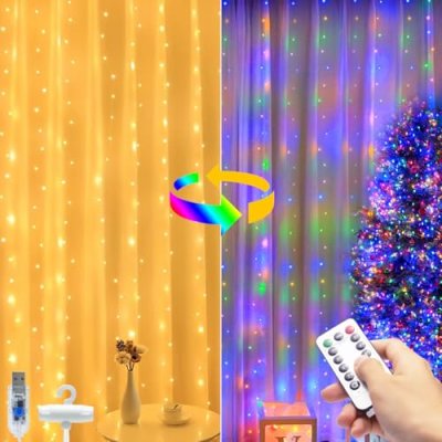 BTFarm LED Curtain Lights