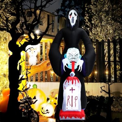 Warmiehomy Halloween Inflatable Ghost