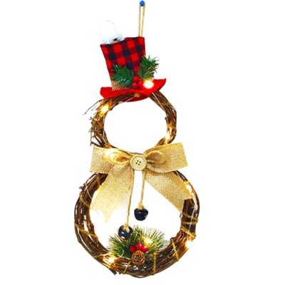 Warmiehomy LED Christmas Wreath
