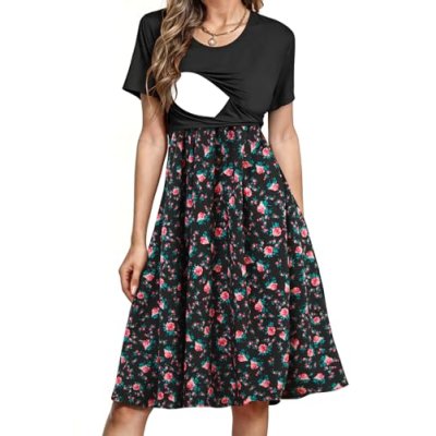 Parnixs Nursing Dress