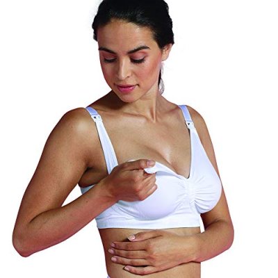 Carriwell Seamless Gelwire Nursing Bra (Large,…