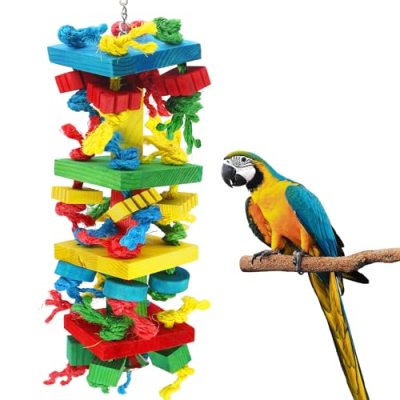 Parrot Chewing and Climbing Toys