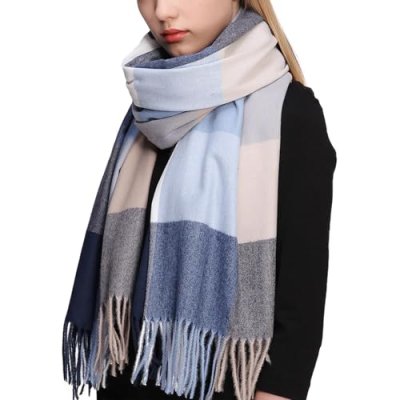 RIIQIICHY Tartan Ladies’ Scarf