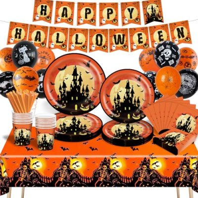 DUGEHO Party Tableware Balloon Paper Plates Kids…
