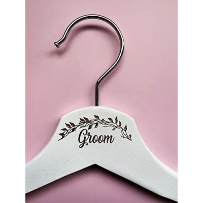 Laser Engraved Wedding Hanger