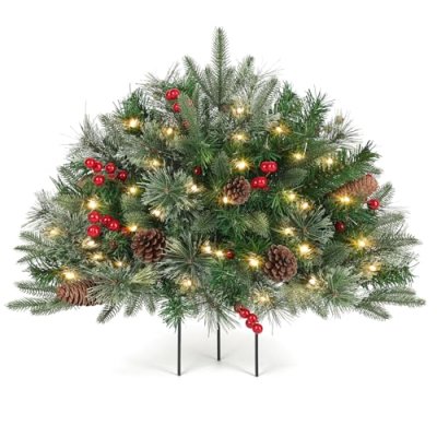 OasisCraft Pre-lit Christmas Tree