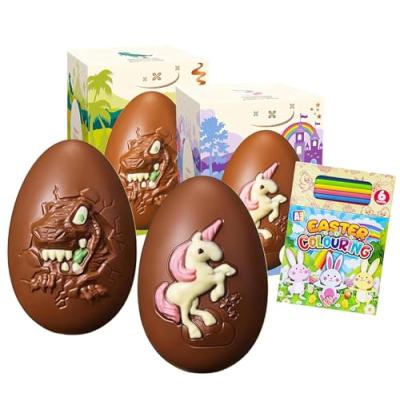 Easter Eggs Hamper with Colouring Book
