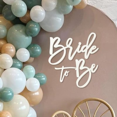 Mastron Bride to Be Sign