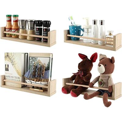 EasyPAG Wood Nursery Floating Shelves