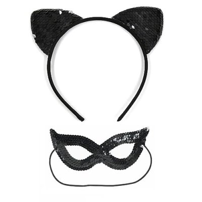 AOVNA Cat Ears and Mask